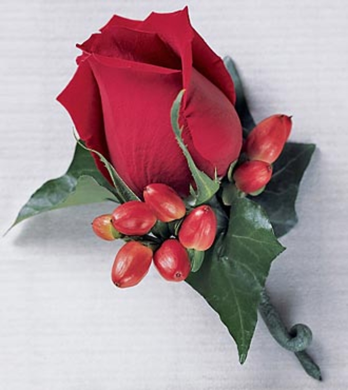 Rose Bloom Boutonniere