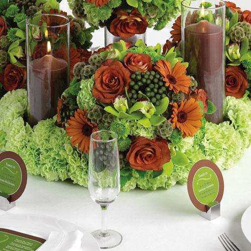 Reception Centerpiece Spheres