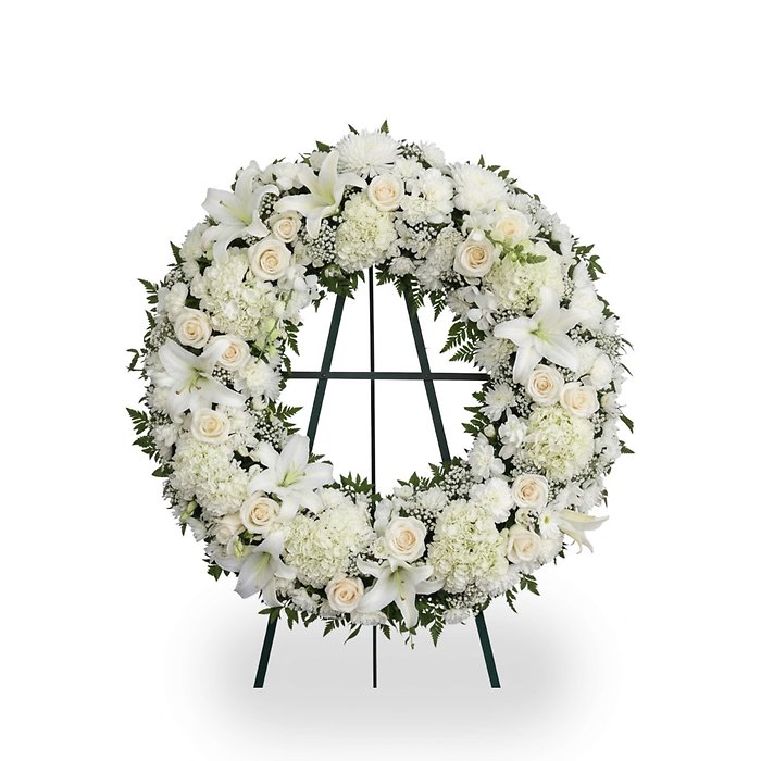Purest Peace Memorial Wreath