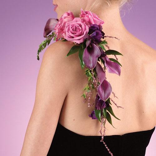 Floral Shoulder Corsage