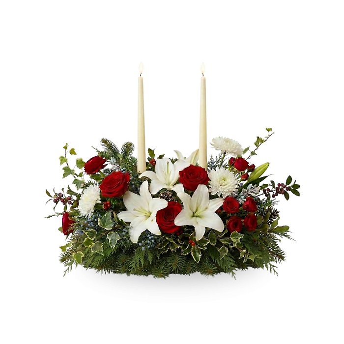 Fireside Splendor Centerpiece