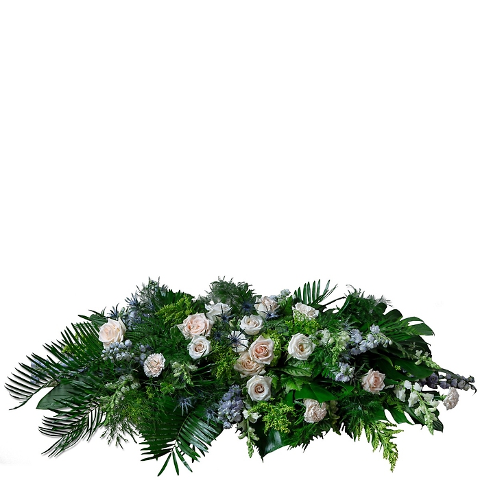 Heartfelt Remembrance Casket Spray