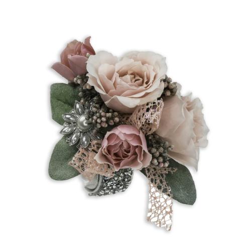 Victorian Blush Wrist Corsage