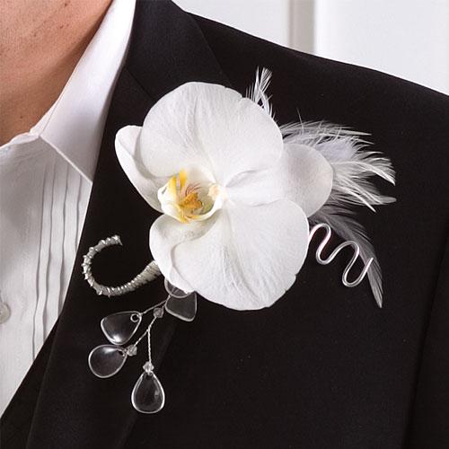 Orchid Boutonniere