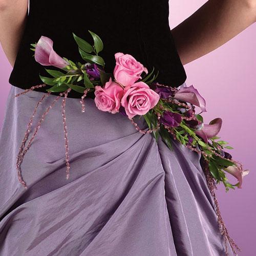 Floral Waist Corsage